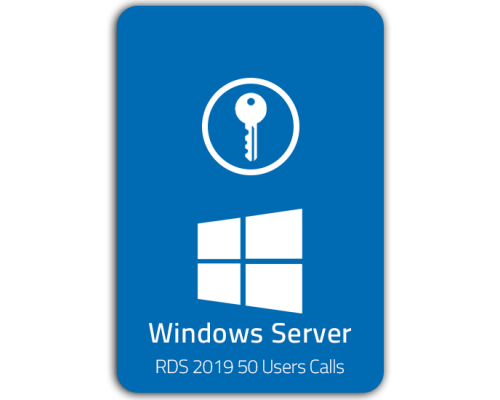 WINDOWS SERVER 2019 Remote Desktop 50 User CALs WINDOWS SERVER 2019 Remote Desktop 50 User CALs
