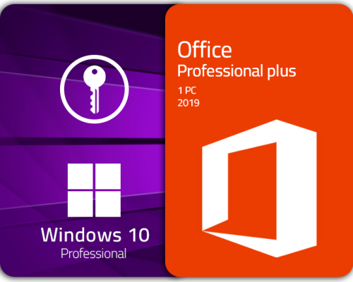 Windows 10 Pro + Office 2019 ProPlus Windows 10 Pro + Office 2019 ProPlus